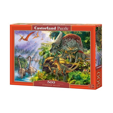 Castorland dėlionė  Dinosaur Valley 500 det