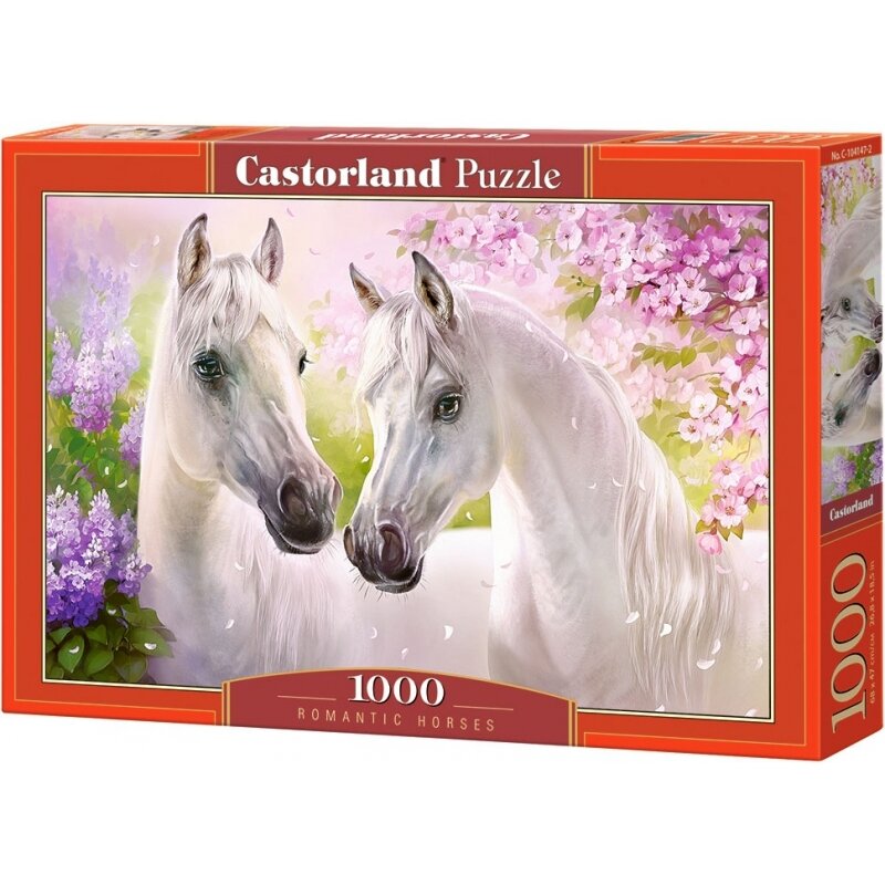 Castorland dėllionė  Romantic Horses 1000 det.