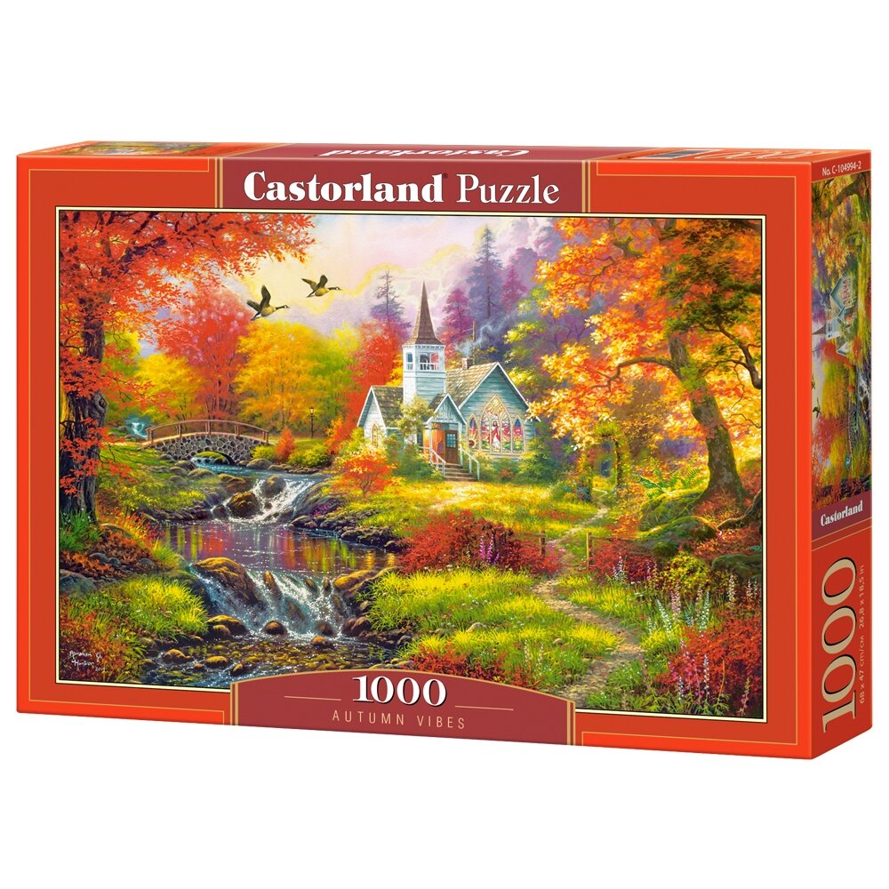 Castorland dėlionė Autumn Vibes 1000 det.