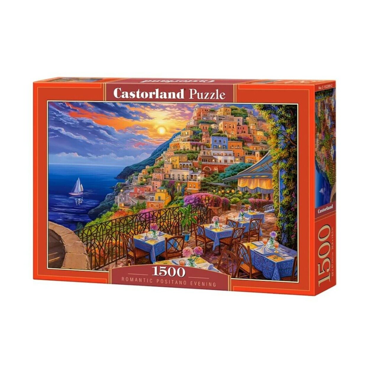 Castorland dėlionė Romantic Positano Evening 1500 det.