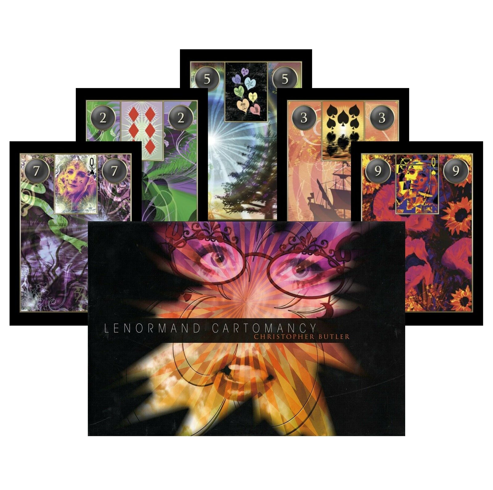 Lenormand Cartomancy kortos