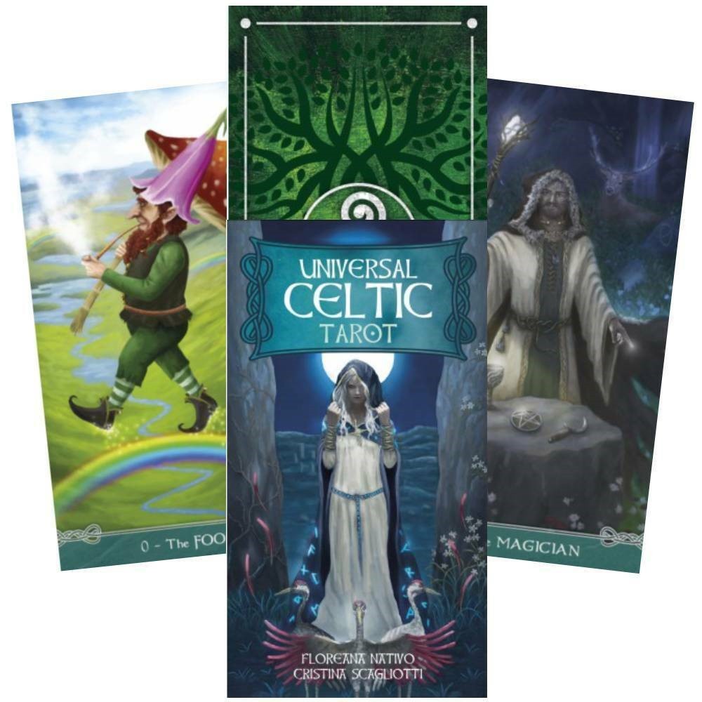 Universal Celtic Tarot kortos