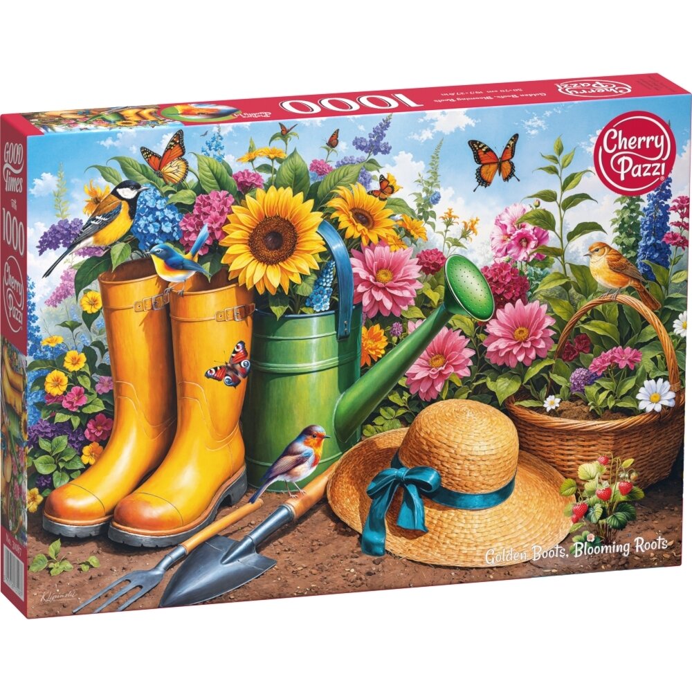 CherryPazzi dėlionė Golden Boots, Blooming Roots 1000 det