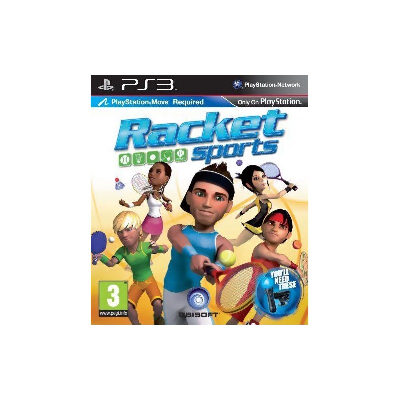 Racket Sports - Move Compatible PS3