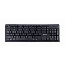 KEYBOARD MULTIMEDIA USB ENG/ BLACK KB-UM-107 GEMBIRD