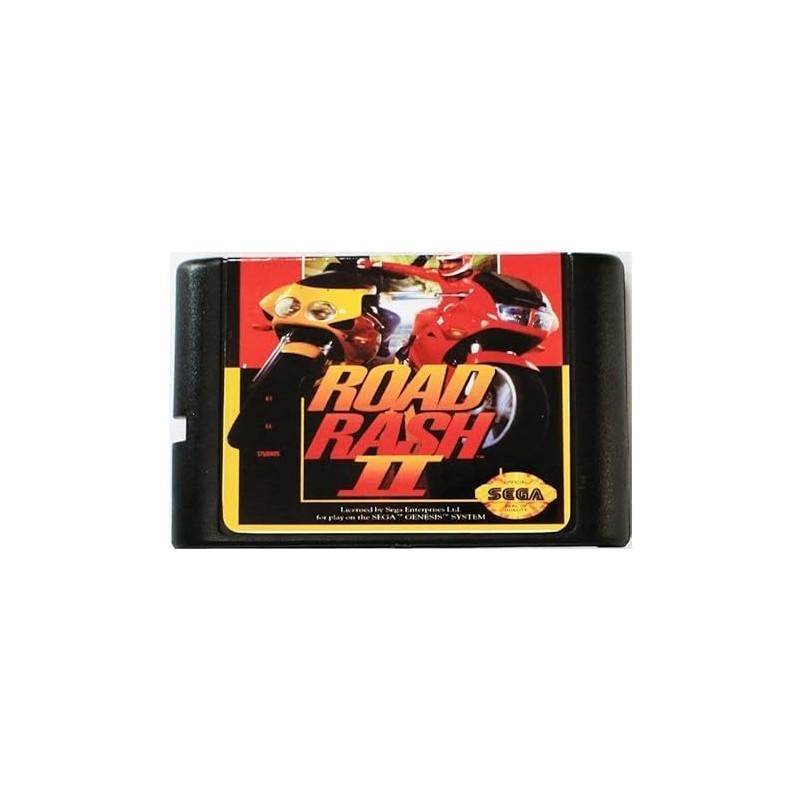 Road Rash II 2 Sega Mega Drive Sega Genesis