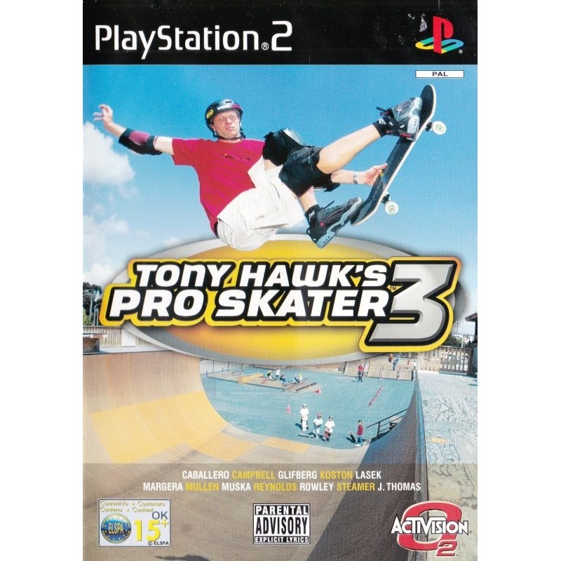 Tony Hawk's Pro Skater 3 PS2