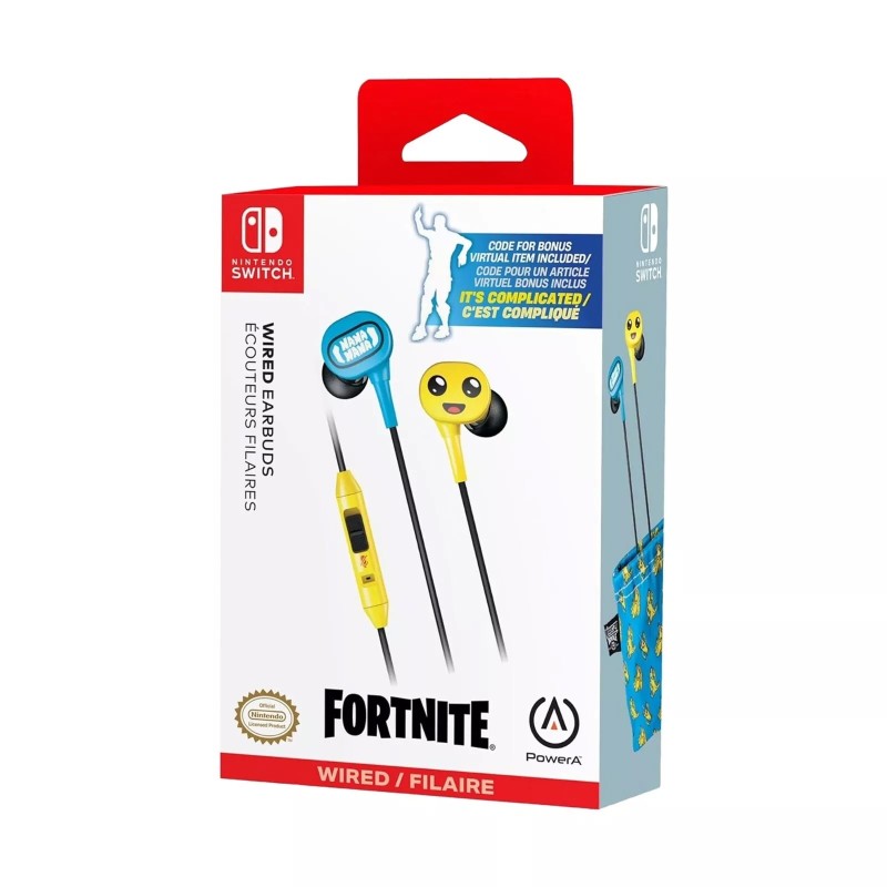 Fortnite Ausinės Nintendo Switch (BE FORTNITE KODO)