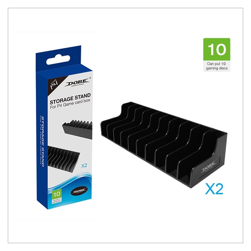 PS4/PS5 žaidimų laikilis Game Card Box Storage Stand