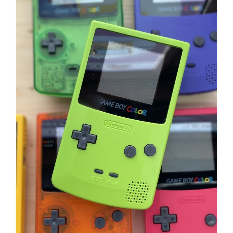 Nintendo Game Boy Color konsolė, Green (Būklė - puiki)