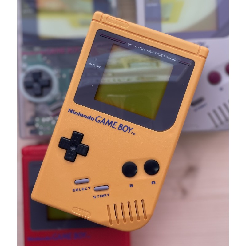 Nintendo Game Boy Original konsolė, Yellow (Būklė - puiki)