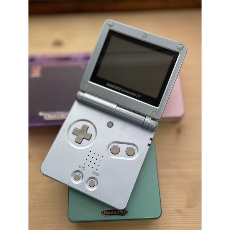 Nintendo Game Boy Advance SP konsolė Arctic Blue