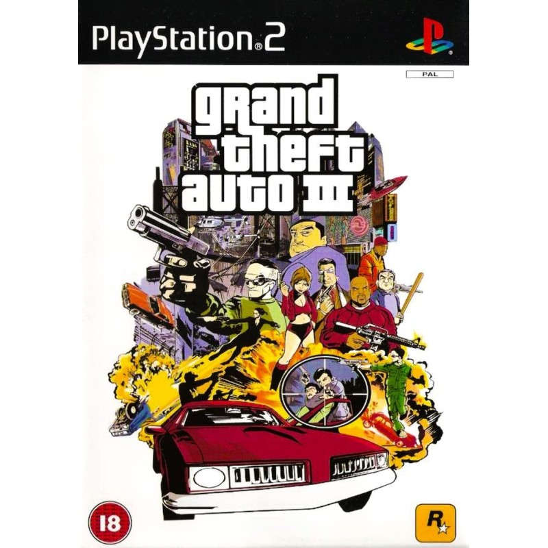 Grand Theft Auto III PS2