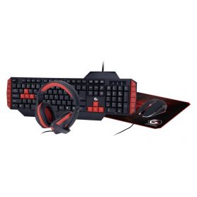 KEYBOARD USB GAMING KIT ENG/ ULTIMATE GGS-UMG4-02 GEMBIRD