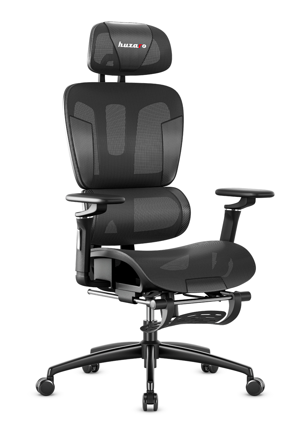 Žaidimų kėdė „HUZARO COMBAT 7.9“, juoda