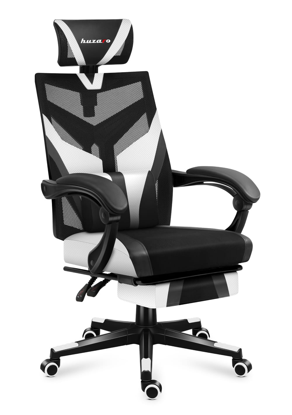 Žaidimų kėdė „Huzaro Combat 5.0 White“, balta