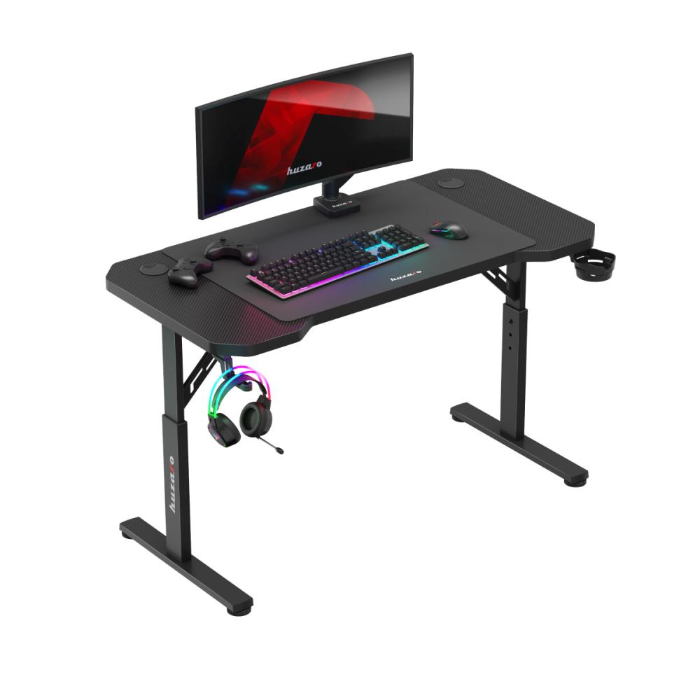Žaidimų stalas „HUZARO Hero 2.6“, juodas