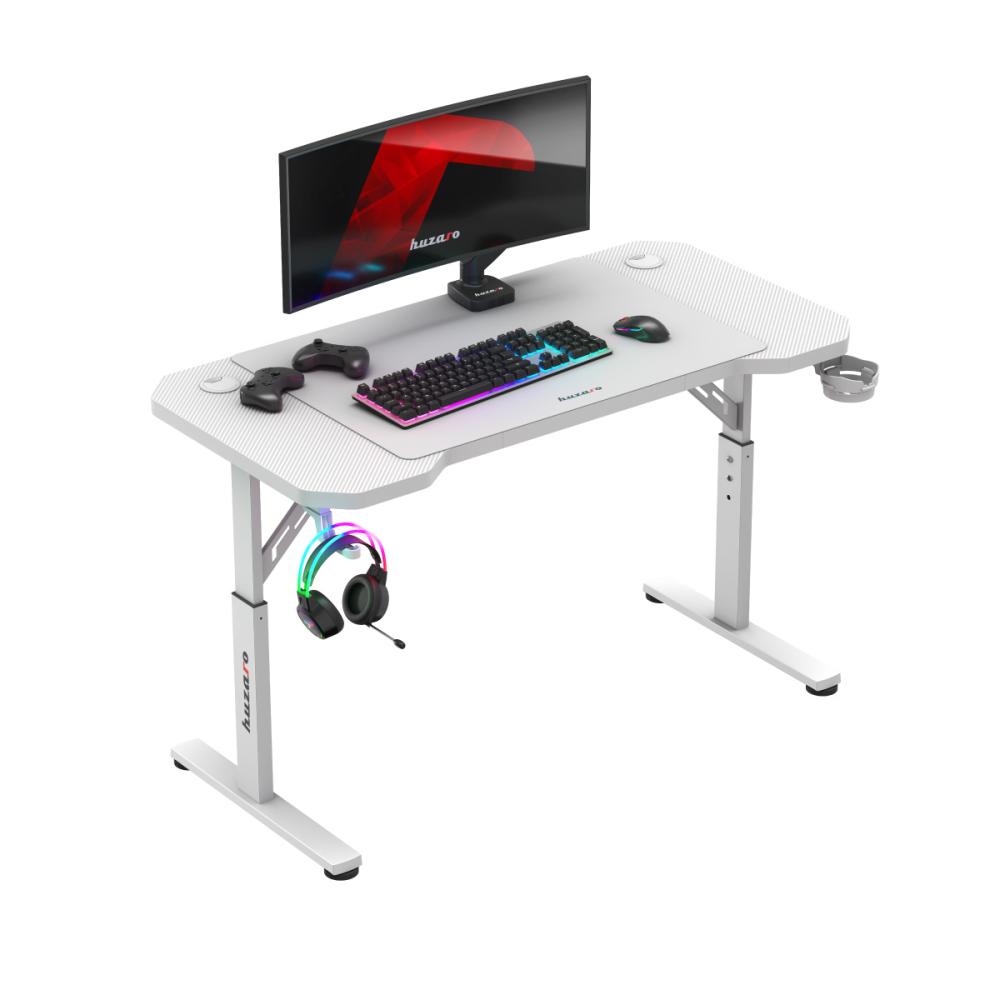 Žaidimų stalas „HUZARO Hero 2.6 White“, baltas