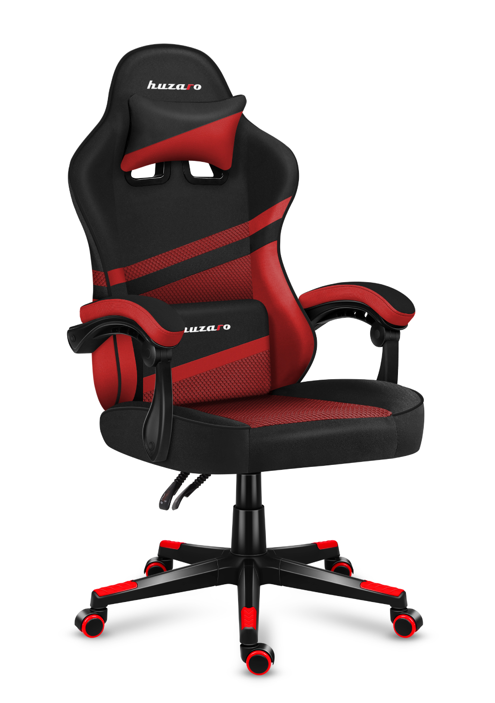 Žaidimų kėdė „HUZARO FORCE 4.4 Red Mesh“, raudona