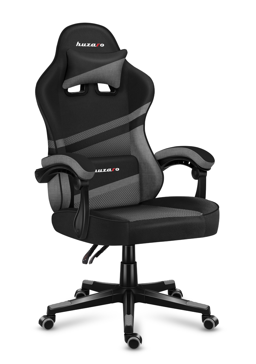 Žaidimų kėdė „HUZARO FORCE 4.4 Grey Mesh“, pilka