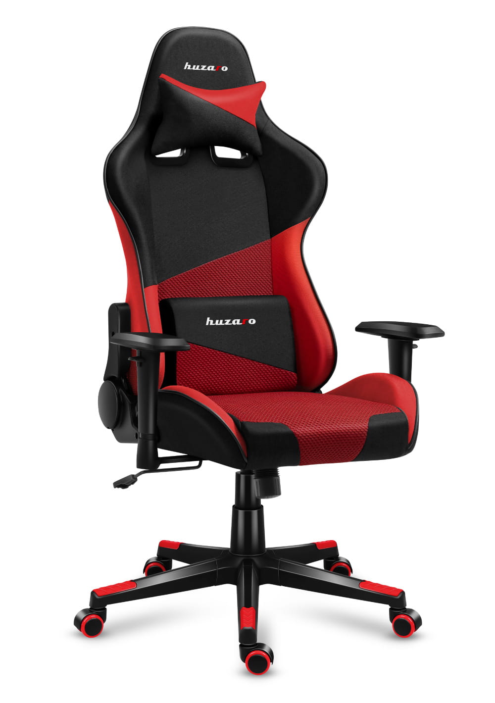 Žaidimų kėdė „HUZARO FORCE 6.2 Red Mesh“, raudona