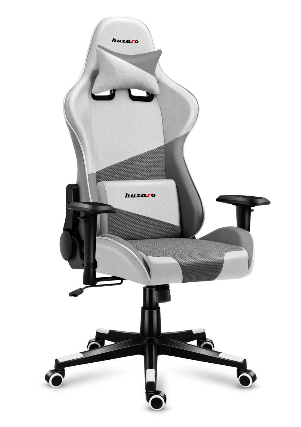 Žaidimų kėdė „HUZARO FORCE 6.2 White Mesh“, balta
