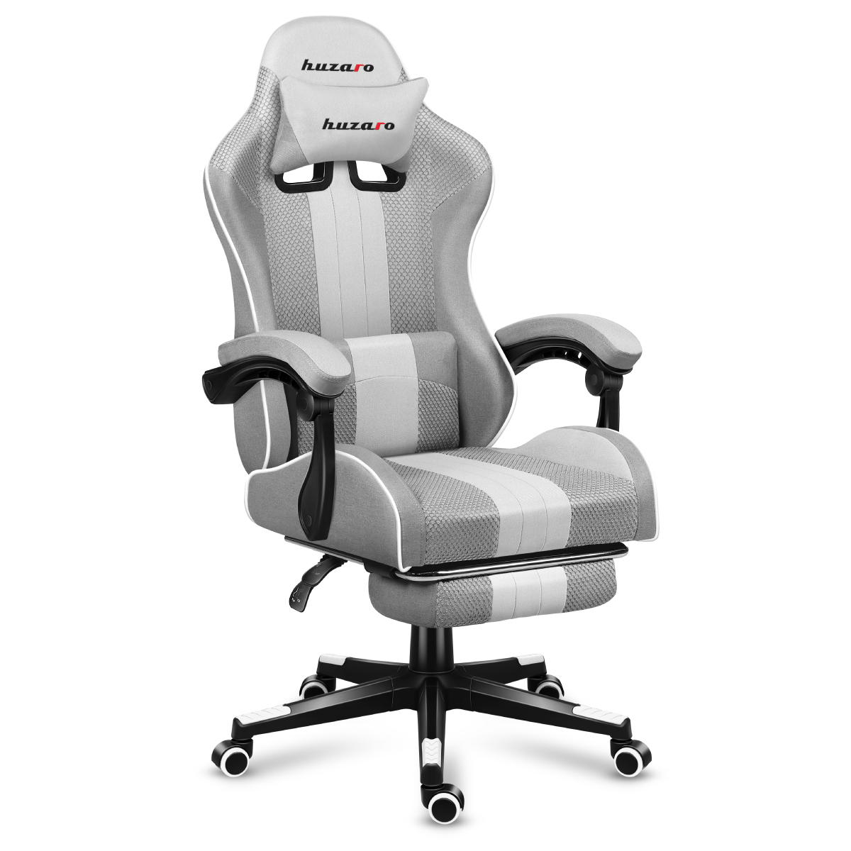 Žaidimų kėdė „HUZARO Force 4.7 White Mesh“