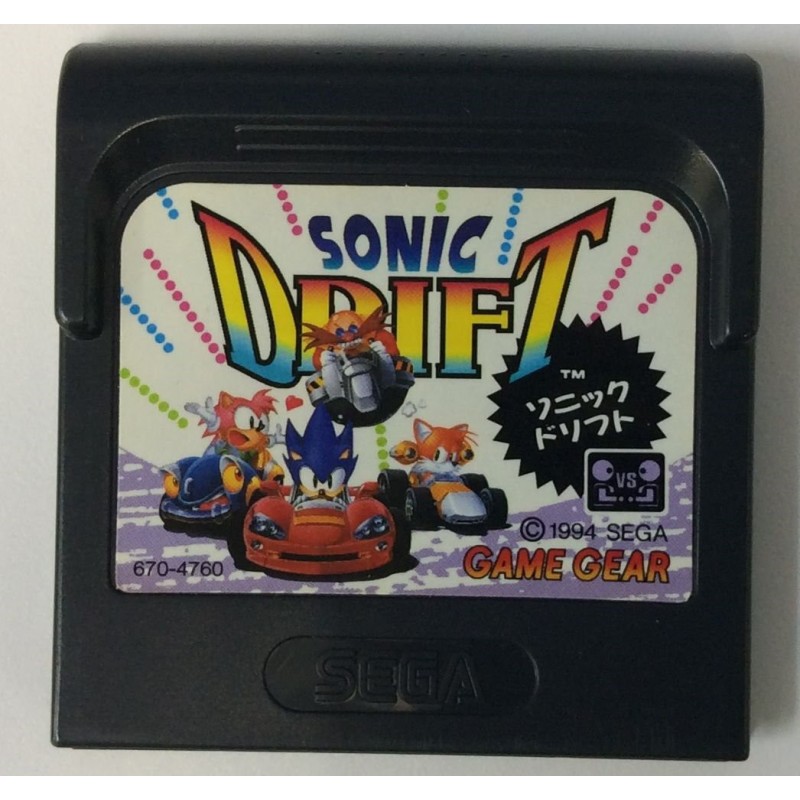 Sonic Drift SEGA Game Gear