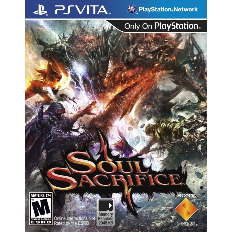 Soul Sacrifice PS Vita (be dėžutės)