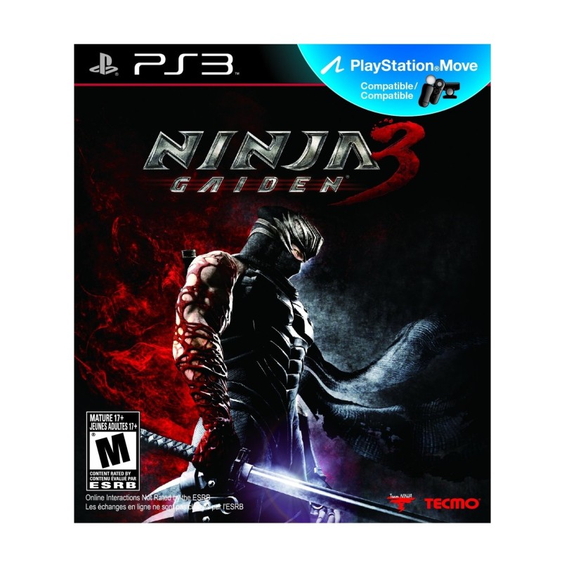 Ninja Gaiden 3 PS3 (be viršelio)