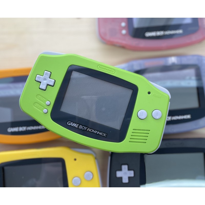 Nintendo Game Boy Advance Konsolė AGB-001 GBA - Lime Green (Būklė - puiki)