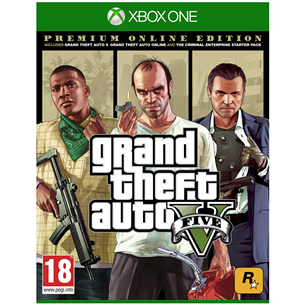 Grand Theft Auto V Premium Online Edition - Xbox One žaidimas, 5026555360005