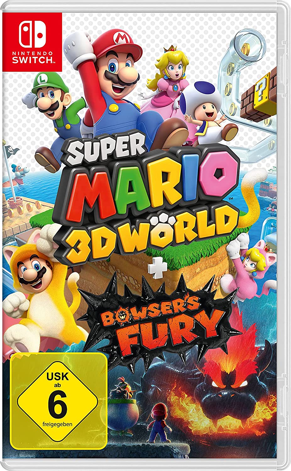 Super Mario 3D World + Bowser’s Fury - Nintendo Switch žaidimas, 045496427306