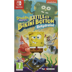 Spongebob: Battle for Bikini Bottom Rehydrated - Nintendo Switch žaidimas, 9120080074461