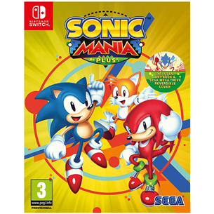 Sonic Mania Plus - Nintendo Switch žaidimas, 5055277031979