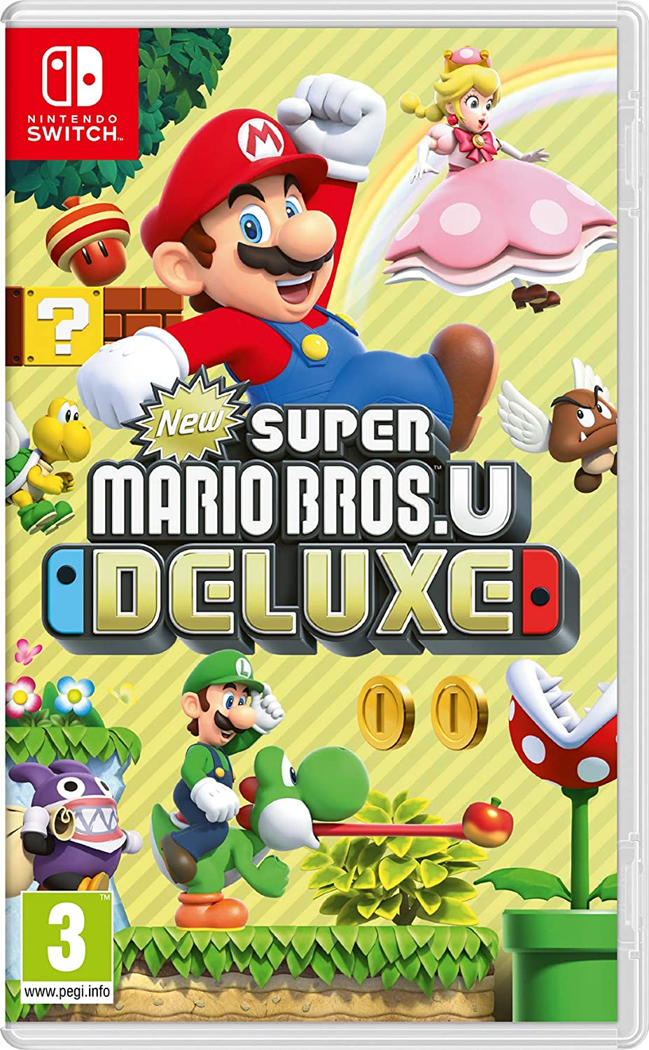 New Super Mario Bros. U Deluxe - Nintendo Switch žaidimas, 045496423797