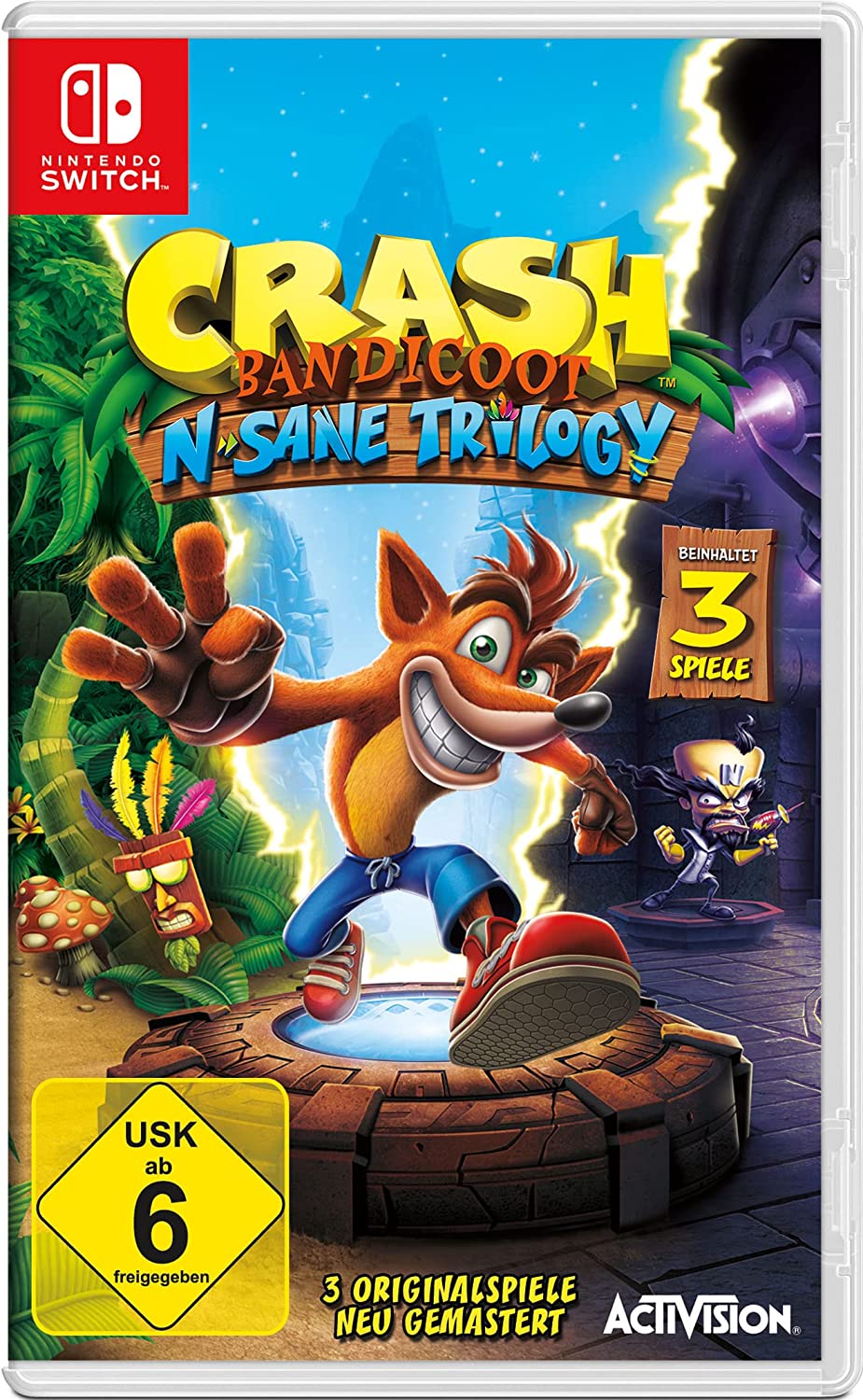 Crash Bandicoot N. Sane Trilogy - Nintendo Switch žaidimas, 5030917236730