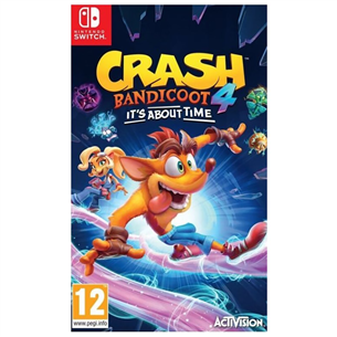 Crash Bandicoot 4: It’s About Time - Nintendo Switch žaidimas, 5030917293894