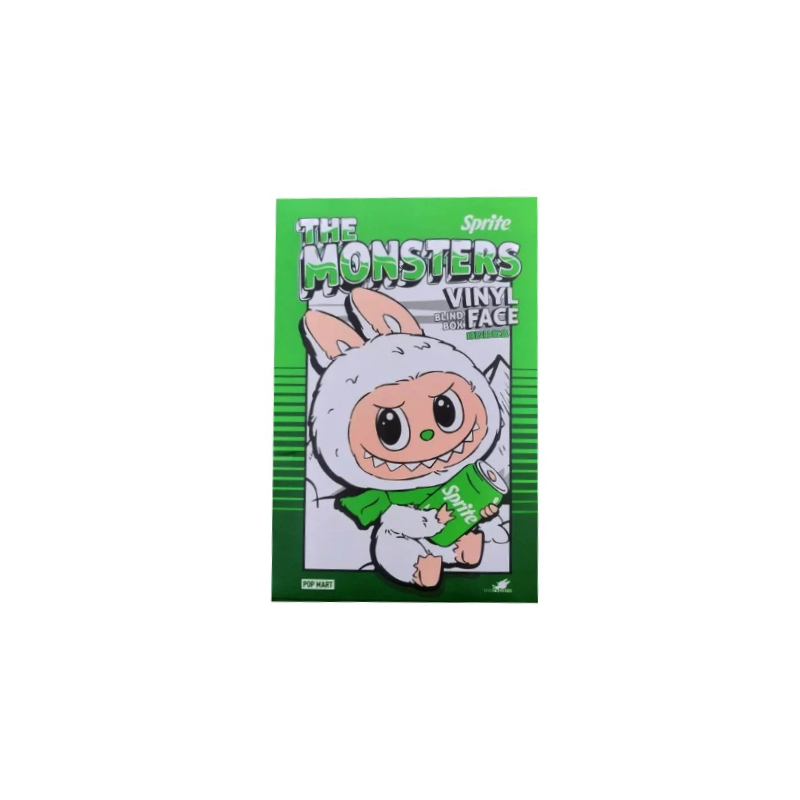 LABUBU Raktų pakabukas - figūrėlė - slapta dėžutė "The Monsters Vinyl Face" Sprite edition (15 cm), Dizainas - staigmena