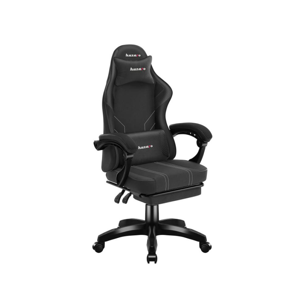 Žaidimų kėdė «Huzaro Force 3.7 Carbon Black», juoda