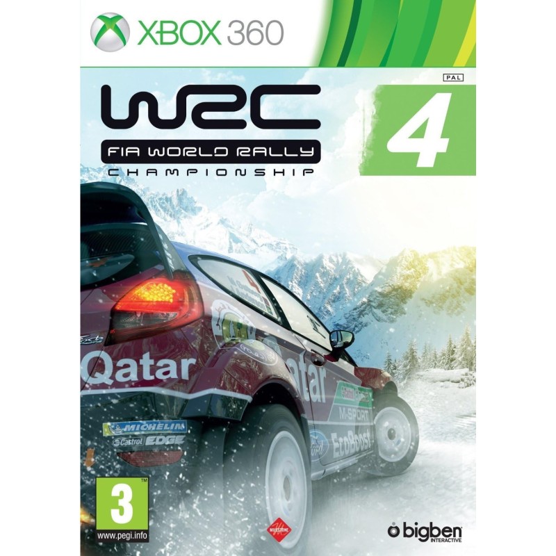 WRC 4 World Rally Championship Xbox 360