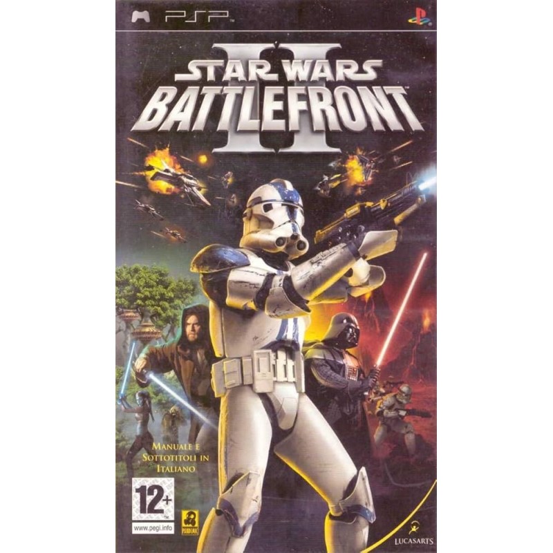 Star Wars Battlefront II 2 PSP