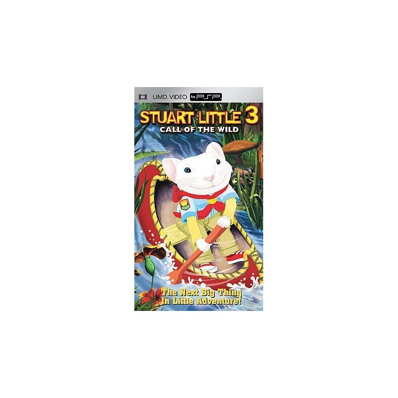 Stuart Little 3 - Call Of The Wild PSP (UMD filmas), tik DISKELIS