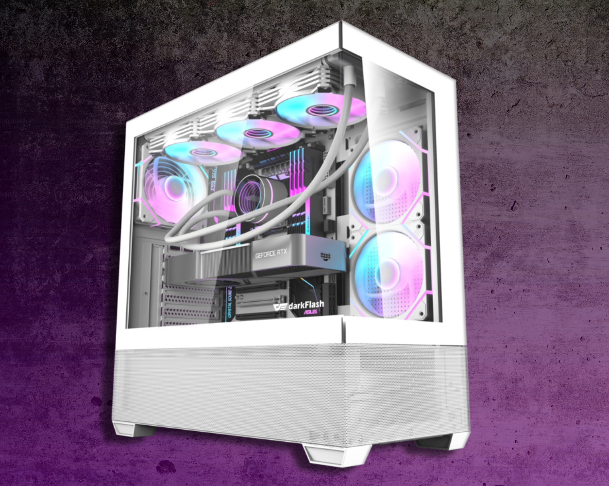 Kompiuteris su Ryzen 9 9900X, RTX 4080 Super 16GB, 128GB DDR5 RAM