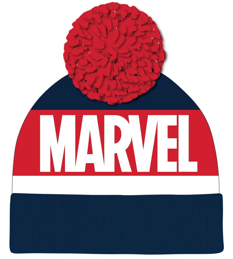 Kepurėlė MARVEL CAPTAIN AMERICA BLOCK POM