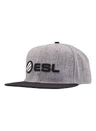 Kepurėlė ESL Classic Snapback Cap, pilka