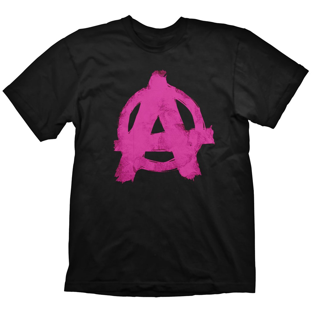 Marškinėliai Rage 2 T-Shirt Anarchy Pink M