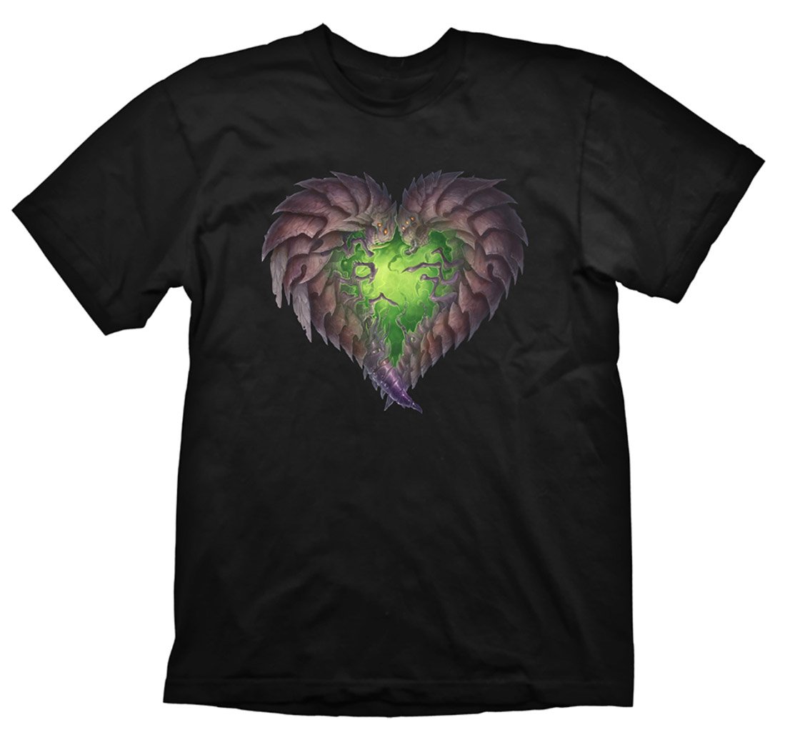 Marškinėliai Starcraft II T-Shirt Zerg Heart L