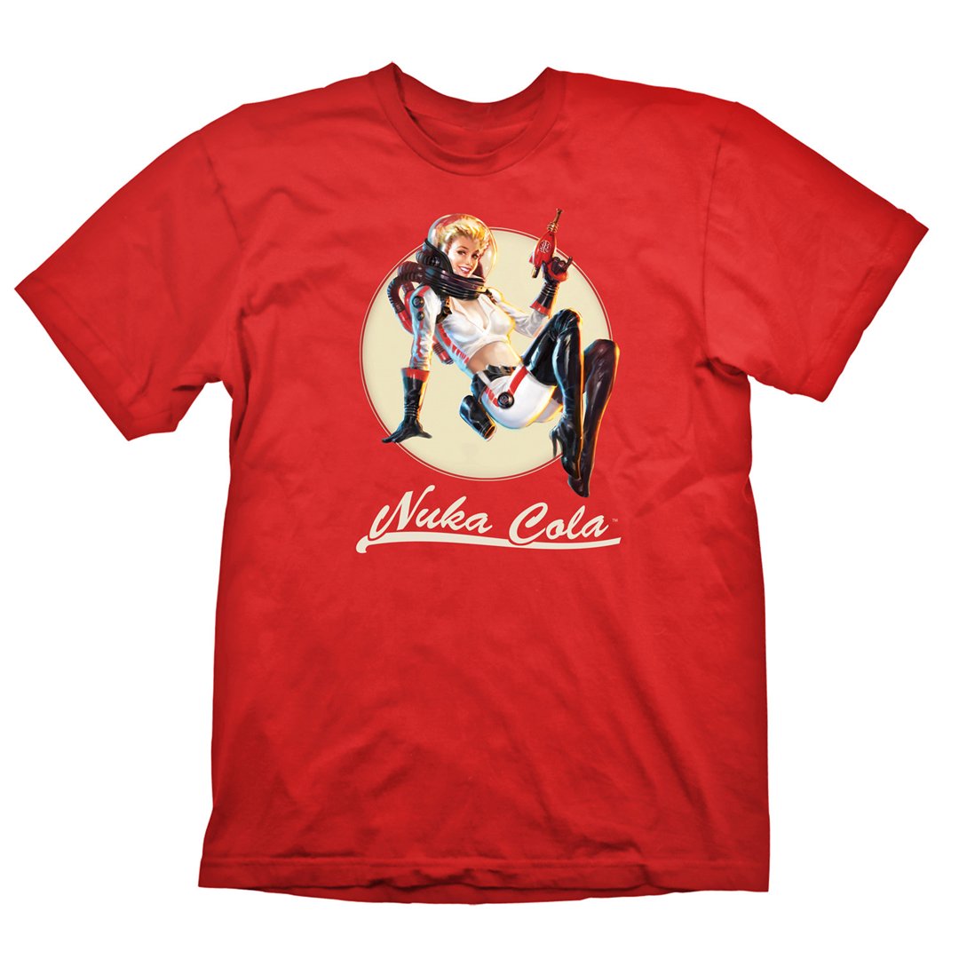 Marškinėliai Fallout T-Shirt Nuka Bombshell S