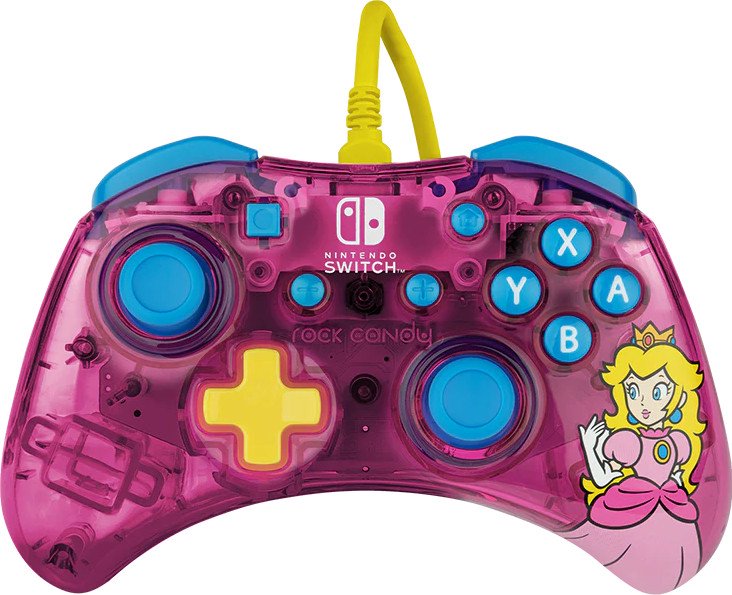 PDP controller Rock Candy Nintendo Switch, Peach